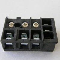 Terminal block for three-phase motors